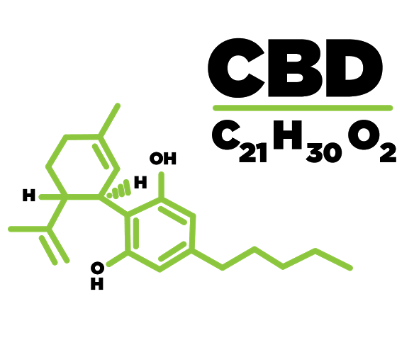 Image result for cbd molecule