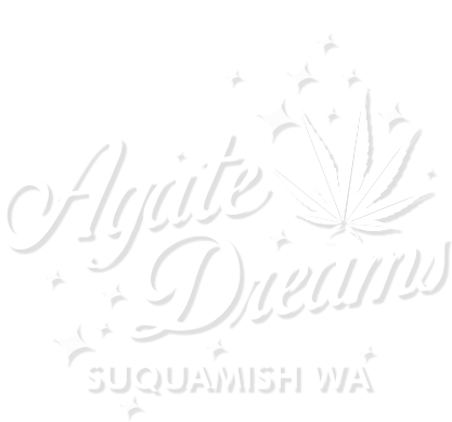 Agate Dreams Logo all white