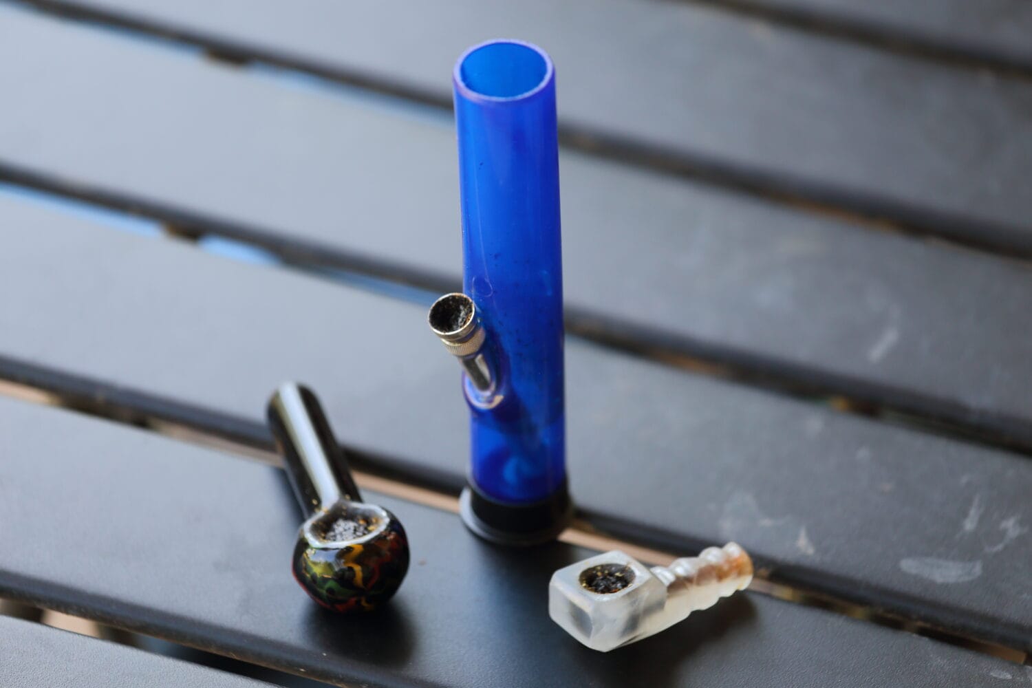 several smoking devices