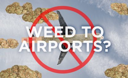 Can I bring weed to the airport if it's legal in my state?