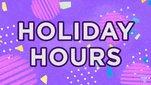 Holiday Hours Gif - Sm