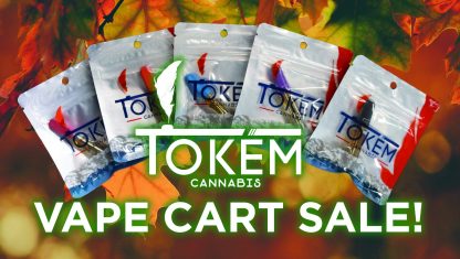 Tokem Vape Cartridges. Distillate.