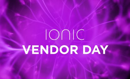 Ionic Vendor Day