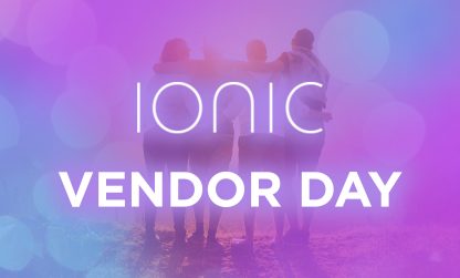 Ionic vendor day