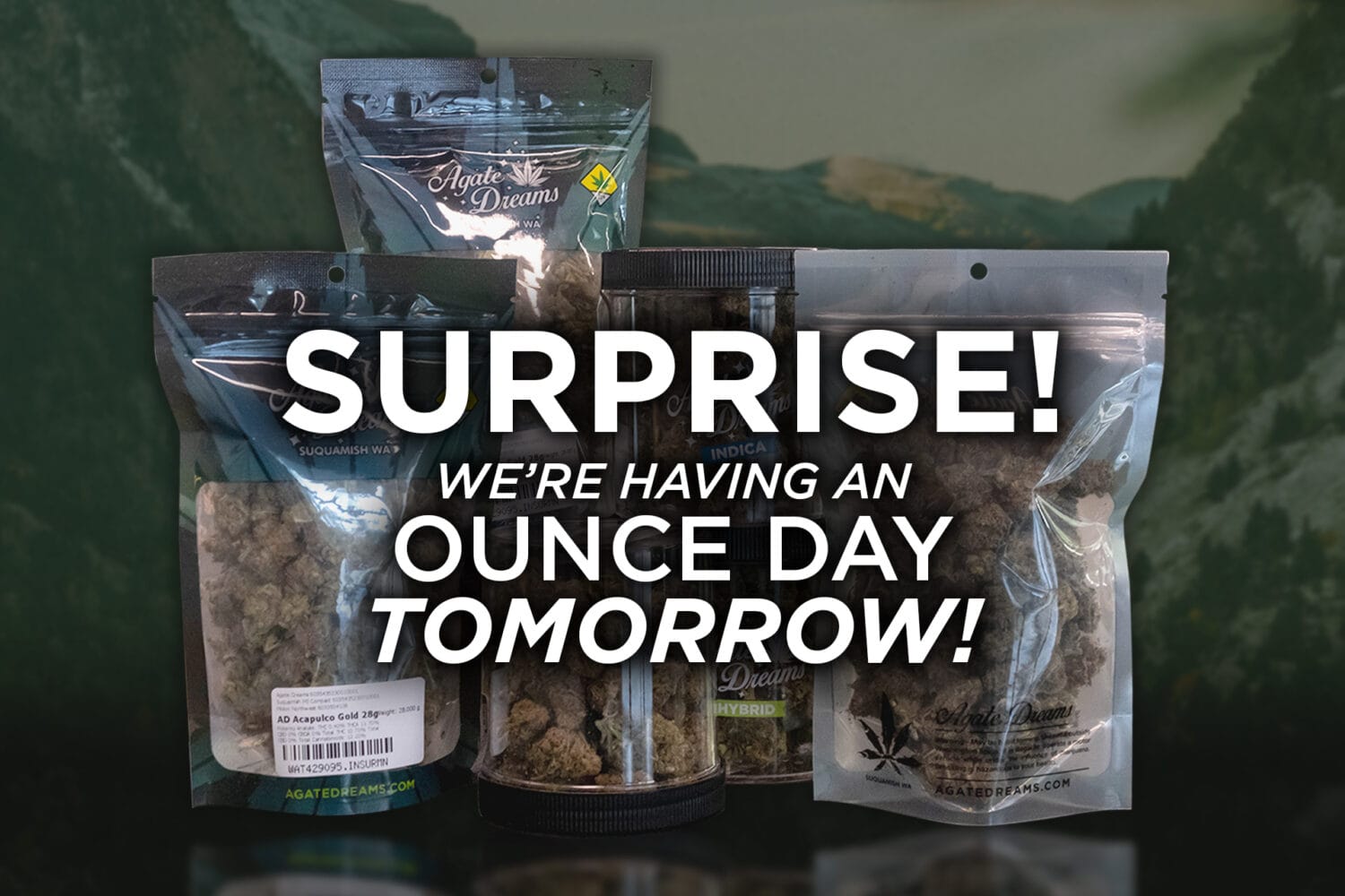 Ounce Day Tomorrow