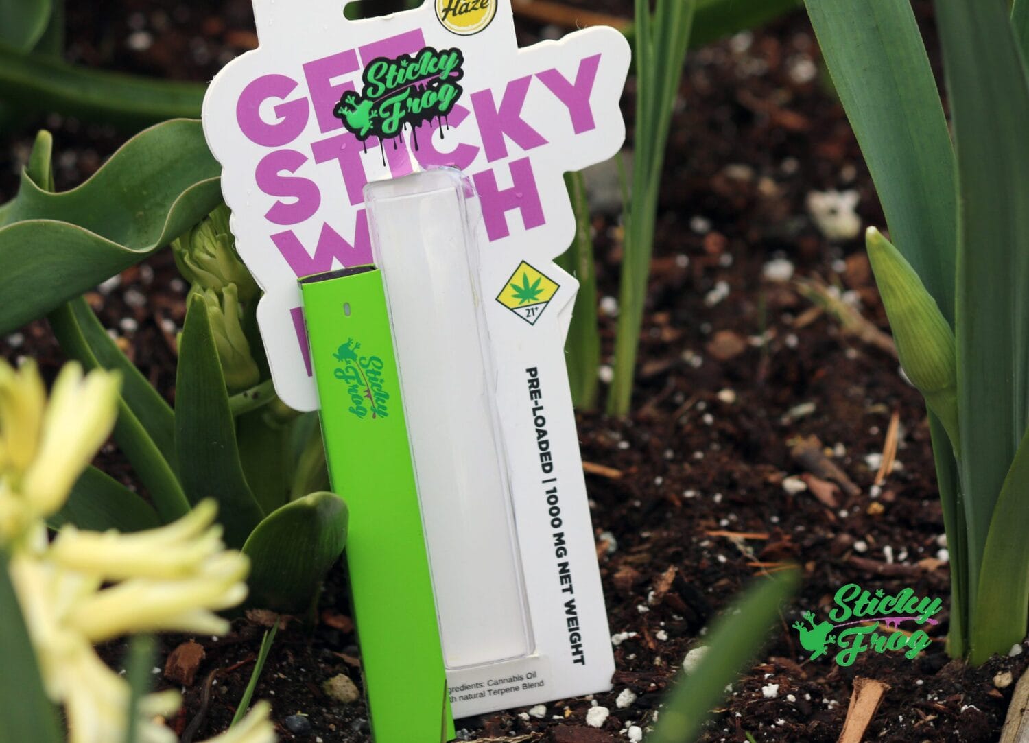 Sticky frog new disposable cart 2