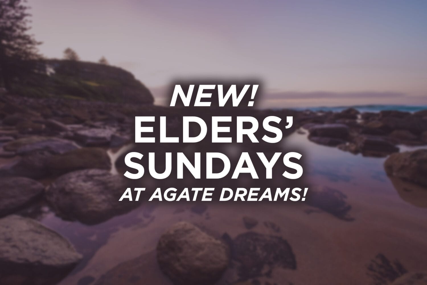 Elders Sunday Announcement