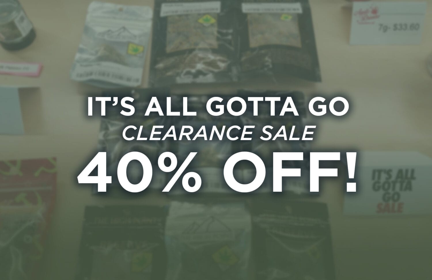 Clearance Sale