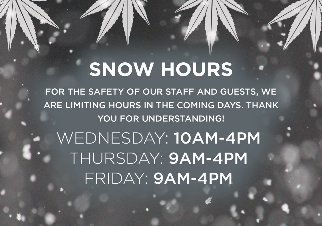 Updated Snow Hours! Agate Dreams