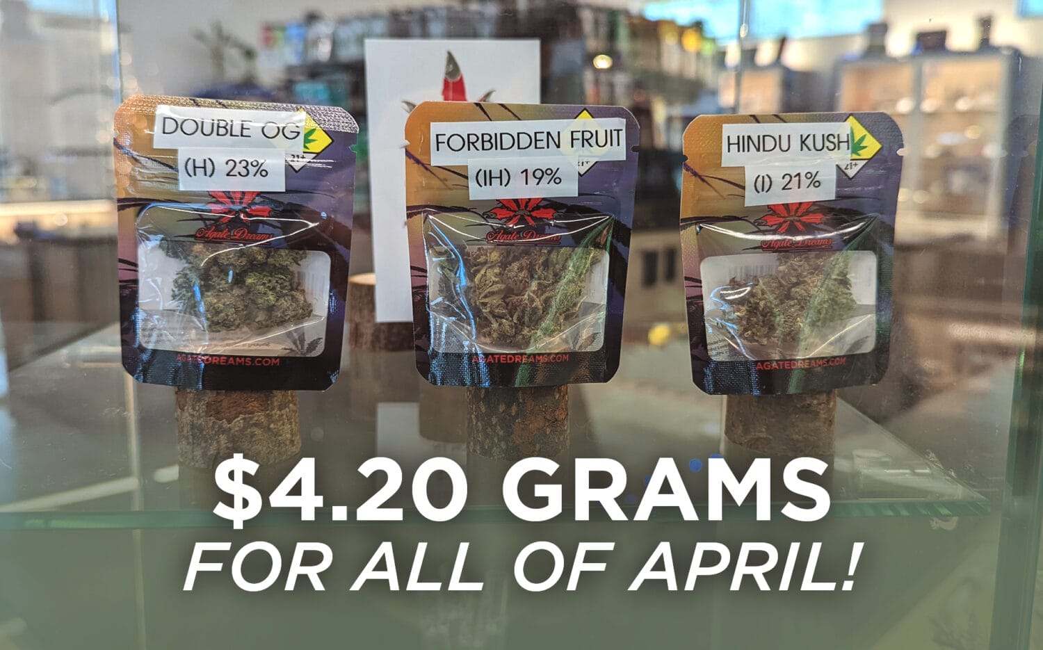 $4.20 Grams for April