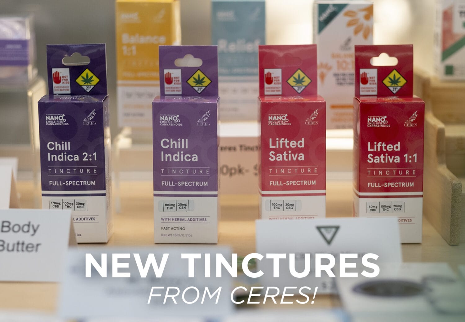 New Ceres Tinctures