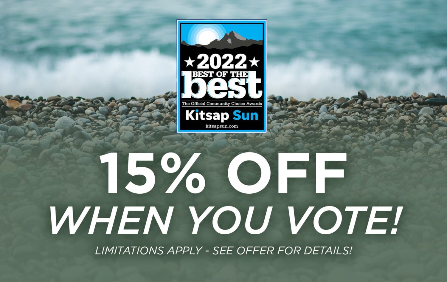 Voting 15% OFF