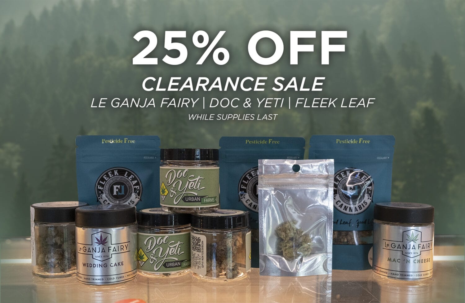 Clearance Sale August 22