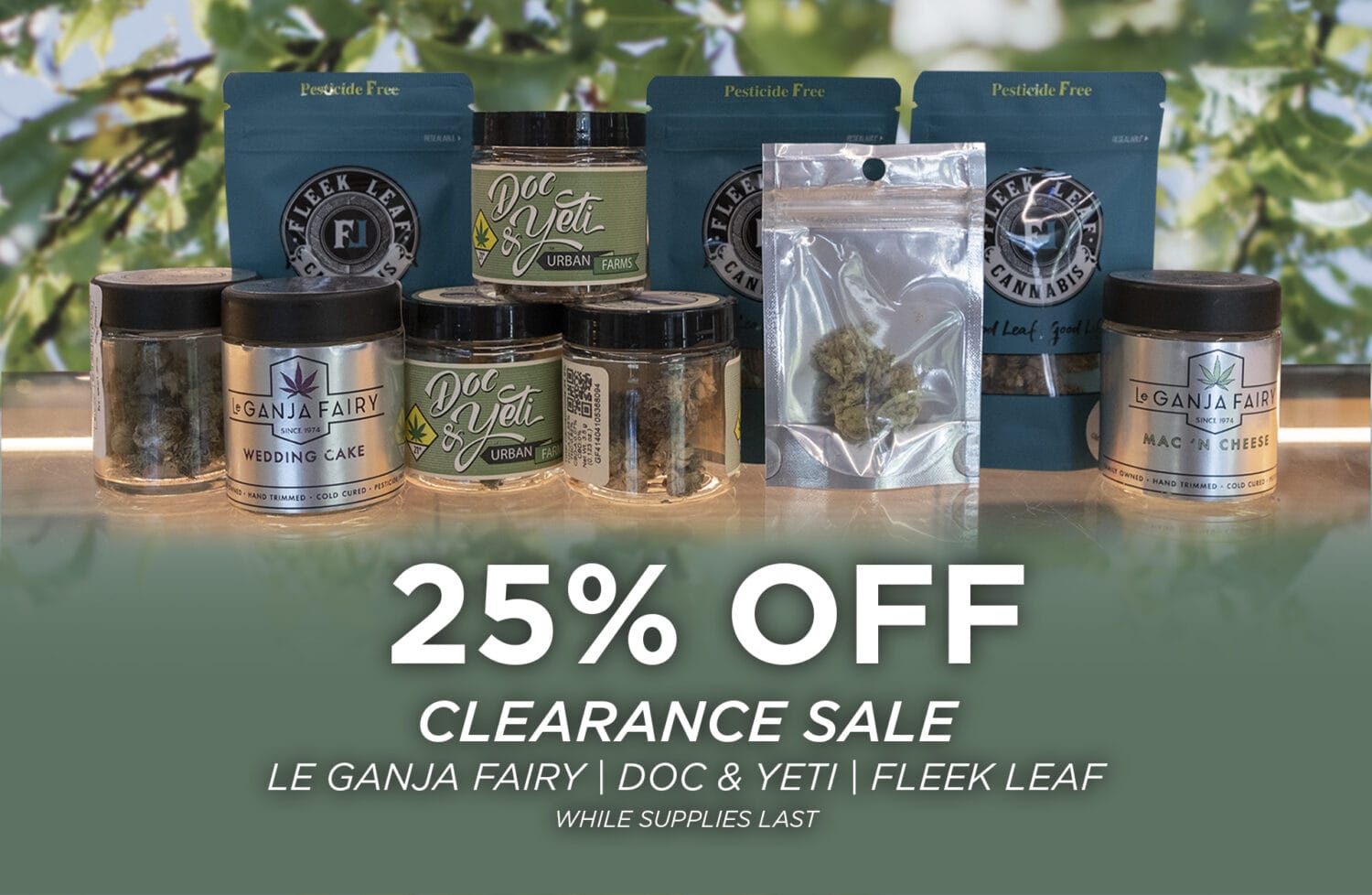 Clearance Sale August 27