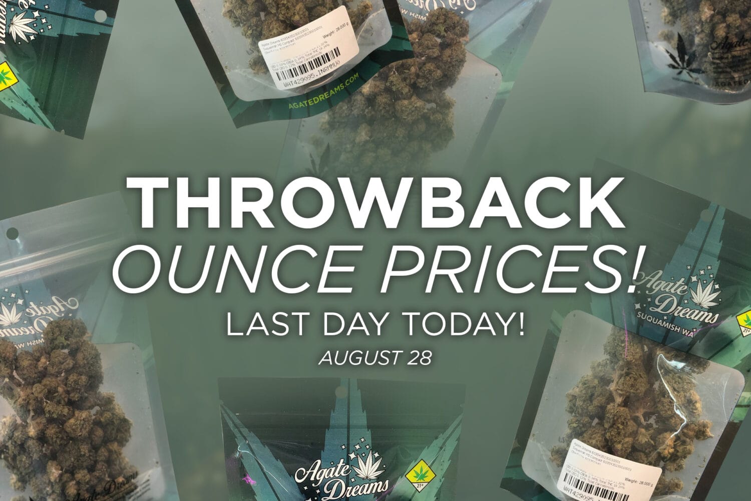 Throwback Ounce Sale Last Day