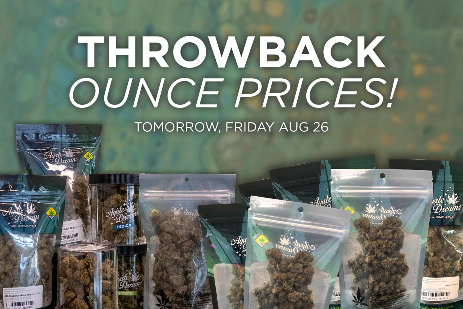 Throwback Ounce Sale Teaser