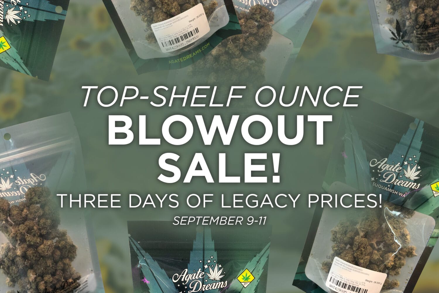 Blowout Ounce Sale