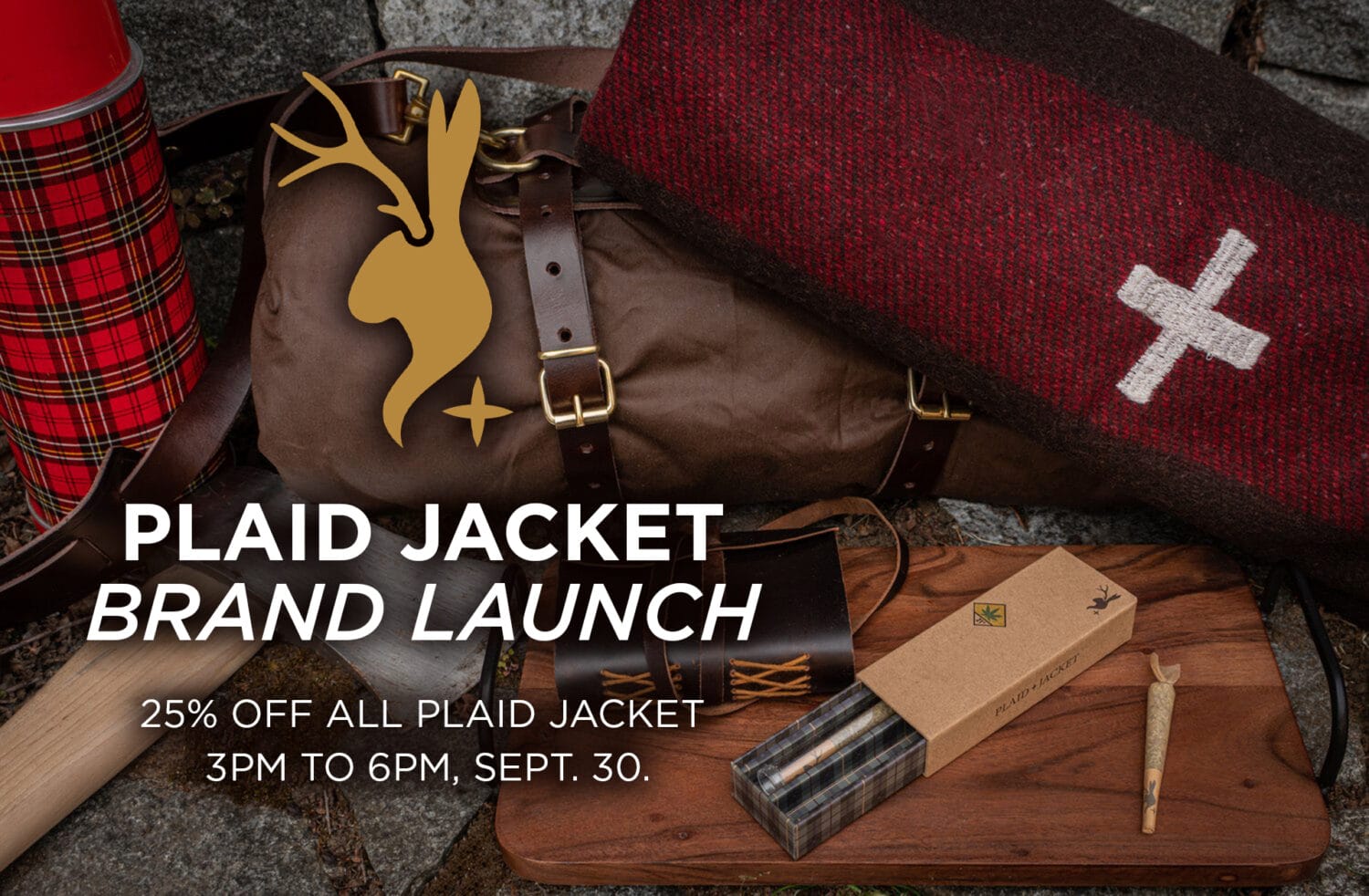 Plaid Jacket Brand Launch