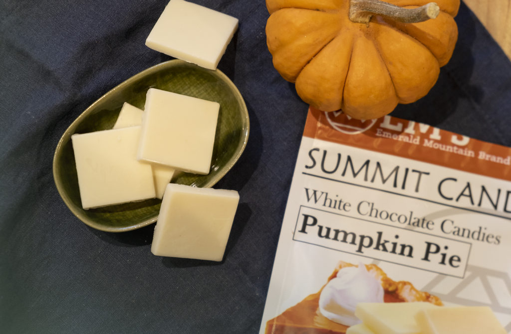 Pumpkin Pie White Chocolates from Emerald Mountain Edibles! Agate Dreams