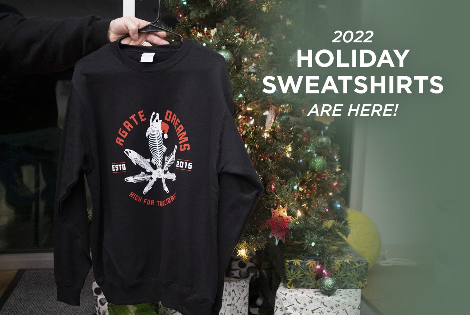 Holiday Sweatshirt Reminder