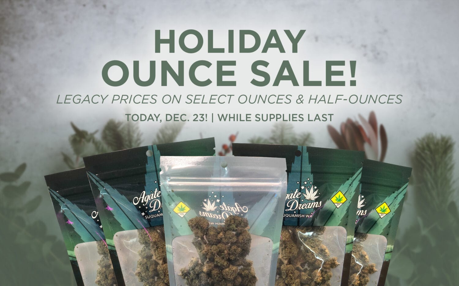 Ounce Sale 12-23