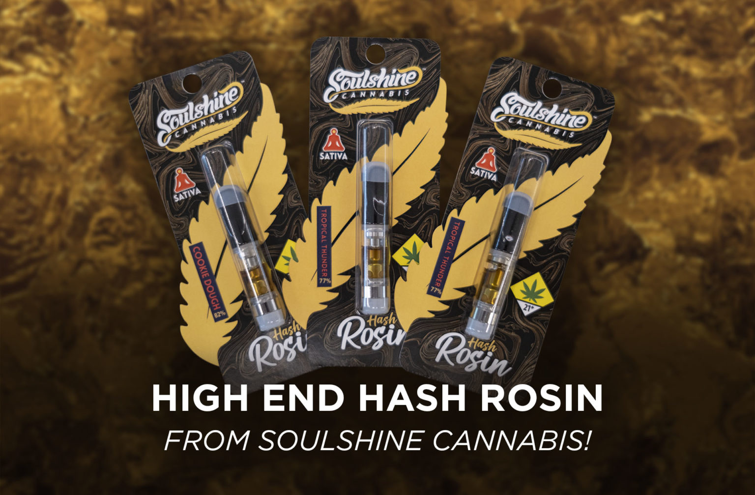 NEW Hash Rosin Vape Carts from Soulshine! Agate Dreams